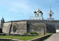 Walls of Pskov City, Russia